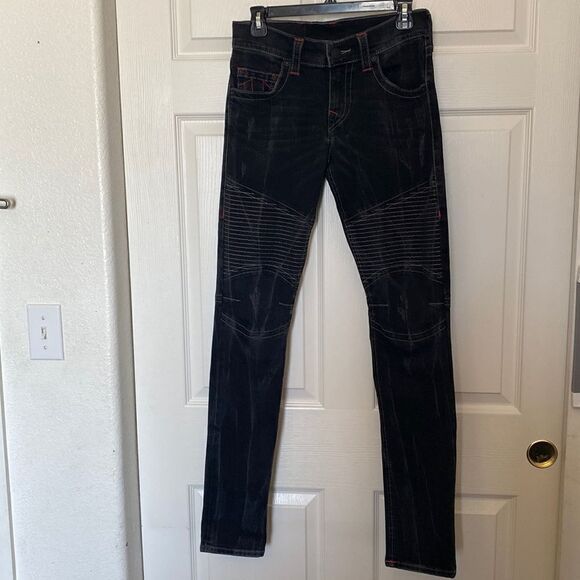 True Religion Denim - TRUE RELIGION Women’s Moto Jeans Size 27” x 33”